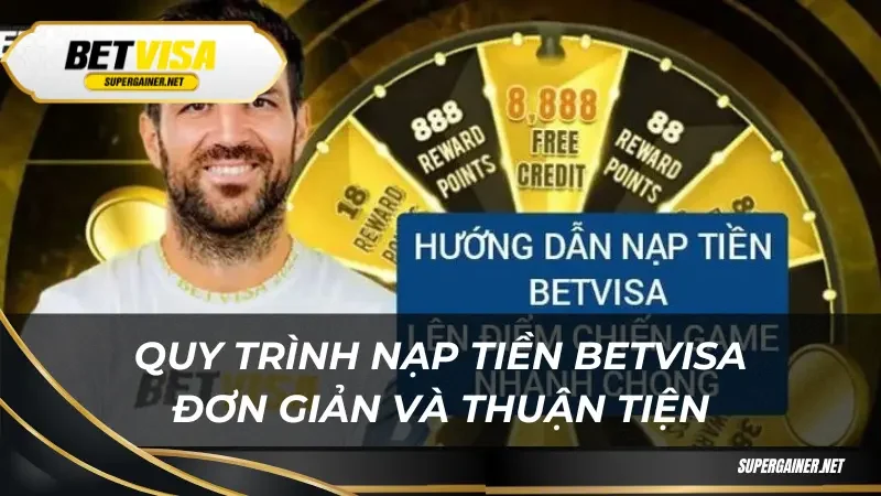 Nạp tiền Betvisa Quy trình nạp tiền Betvisa đơn giản và thuận tiện